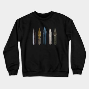 Calligraphy Nibs Crewneck Sweatshirt